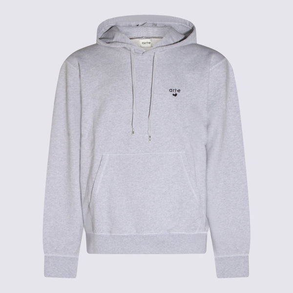 Arte Antwerp 100% Cotton hoodie in gray