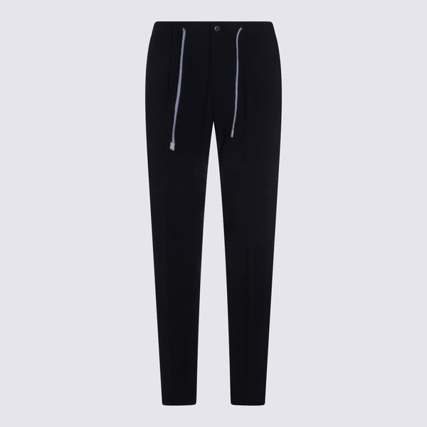 Eleventy 100% Cotton trousers in black