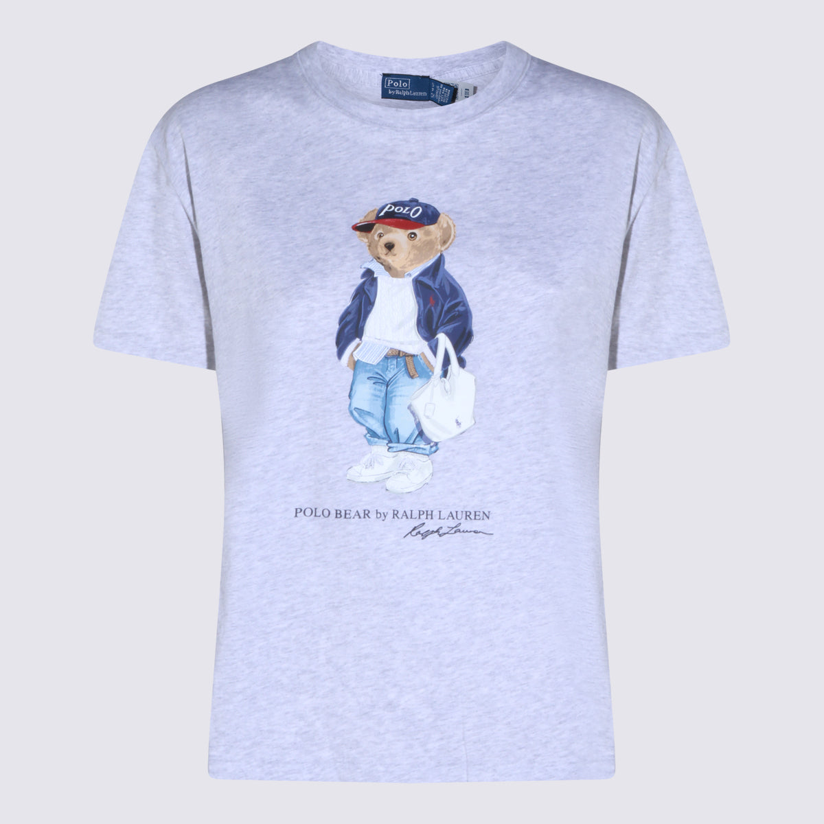 Polo Ralph Lauren T-shirts and Polos Grey _100 % Co