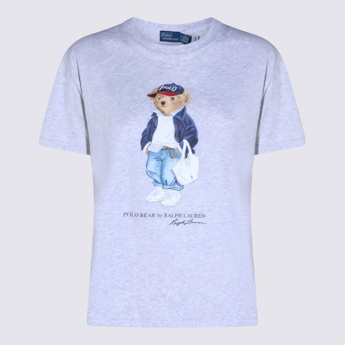 Polo Ralph Lauren T-shirts and Polos Grey _100 % Co