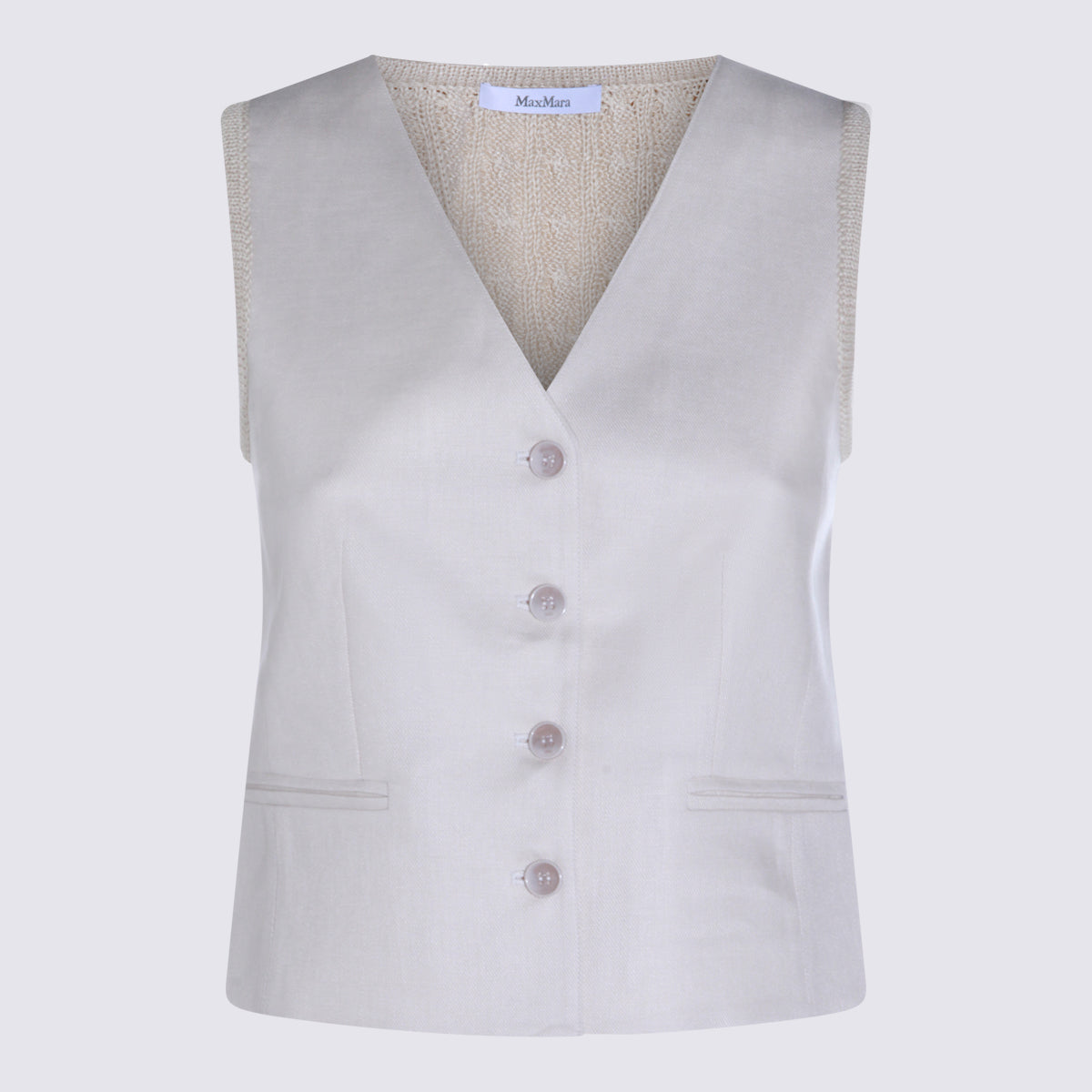 Max Mara Top Beige _li