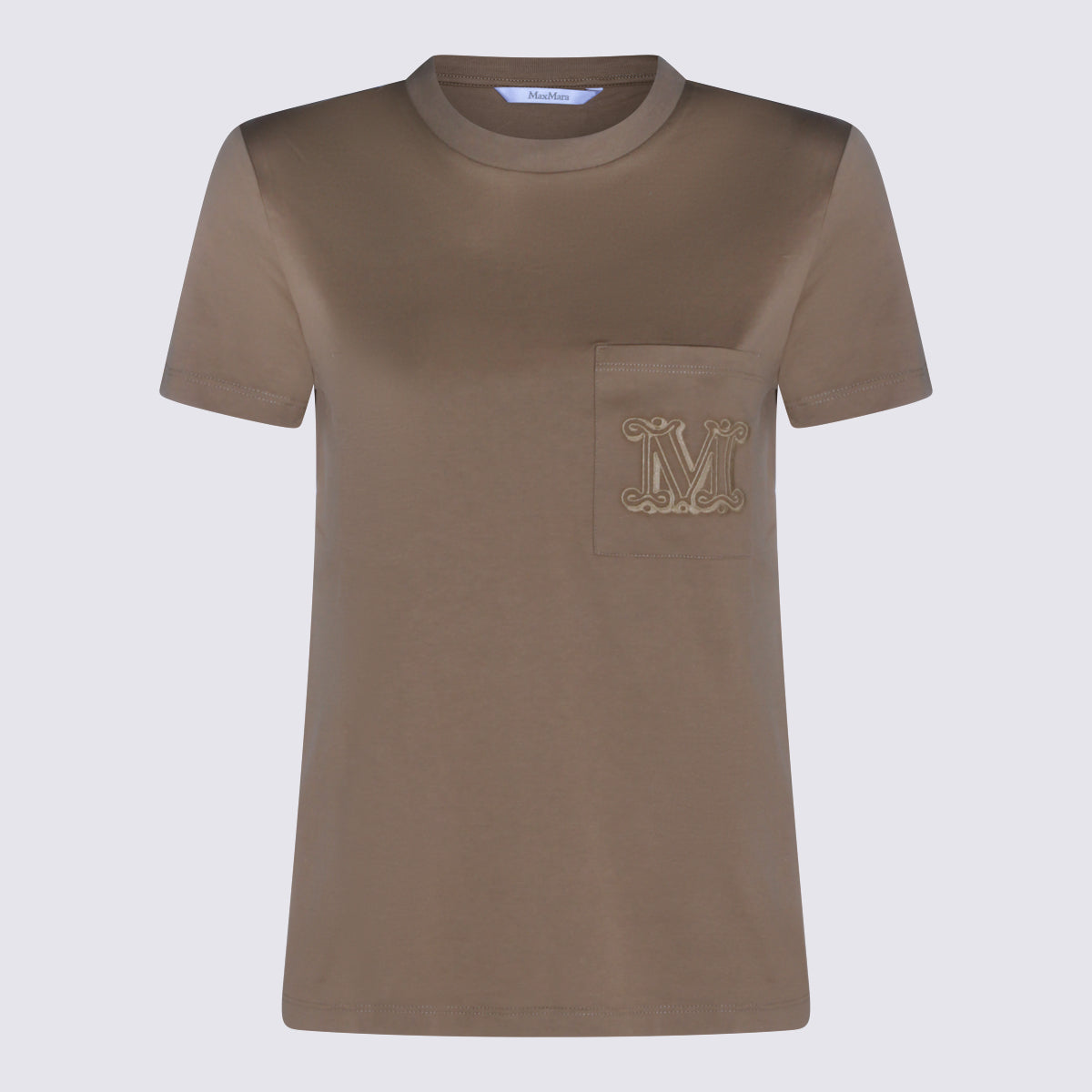 Max Mara T-shirts and Polos Beige _100 % Co