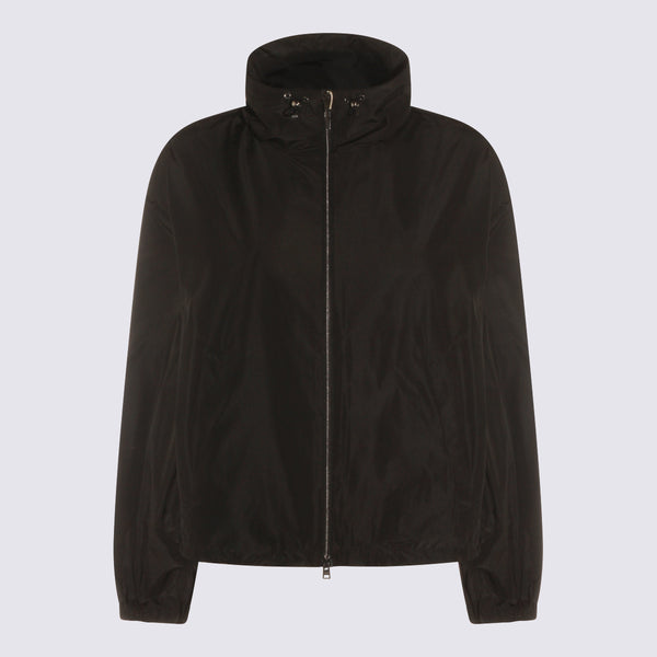 Herno 100% Polyamide jacket in black