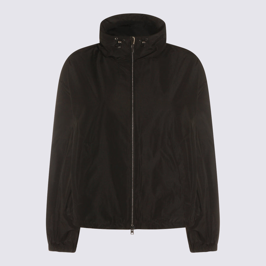 Herno 100% Polyamide jacket in black