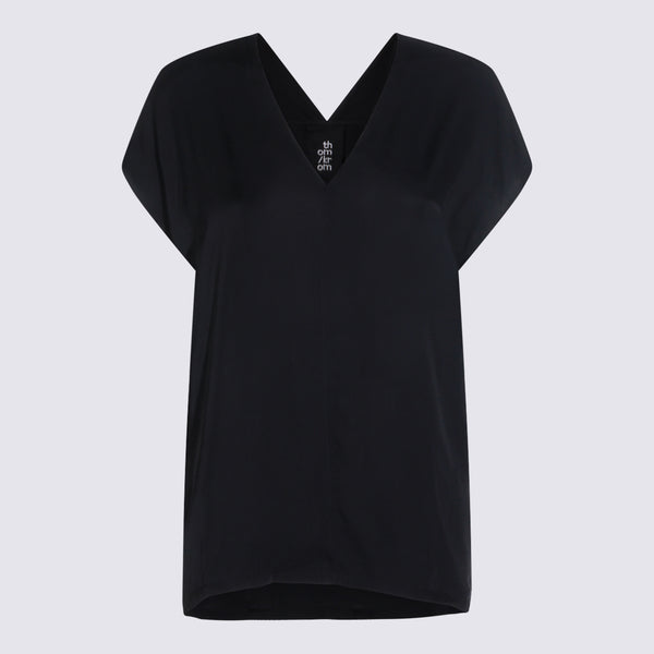 Thom Krom 100% viscose tunic in black