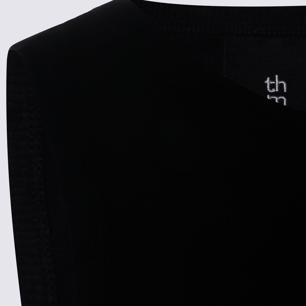 Thom Krom Top Black _co Ea