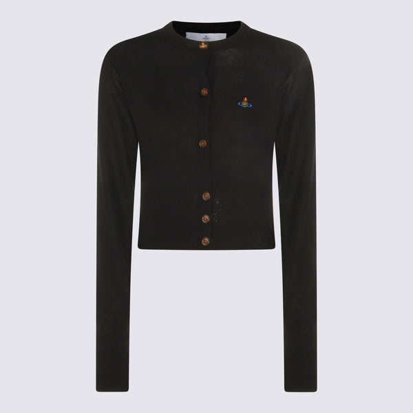 Vivienne Westwood 100% Cotton cardigan in black