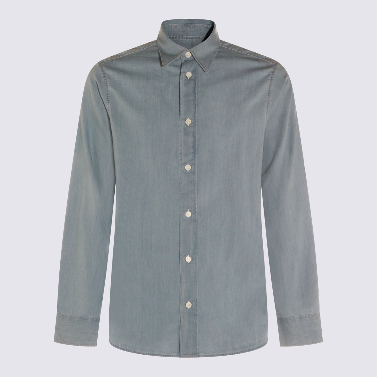 NN.07 Shirts Bleach Indigo _co