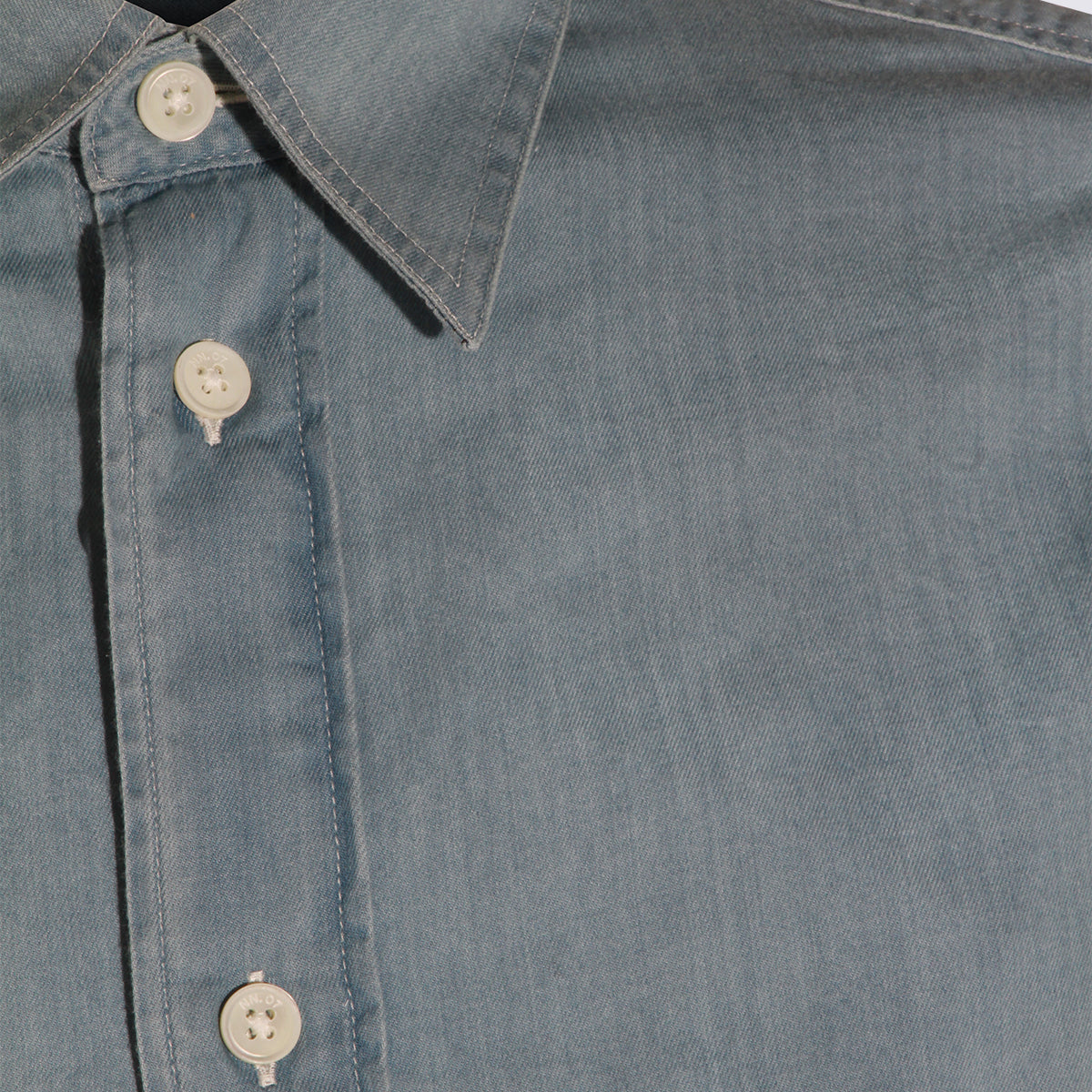NN.07 Shirts Bleach Indigo _co