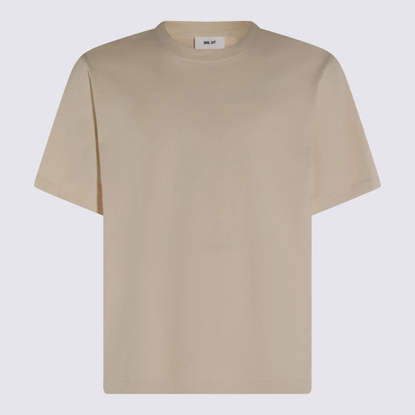 Nn.07 100% Cotton t-shirt in ivory