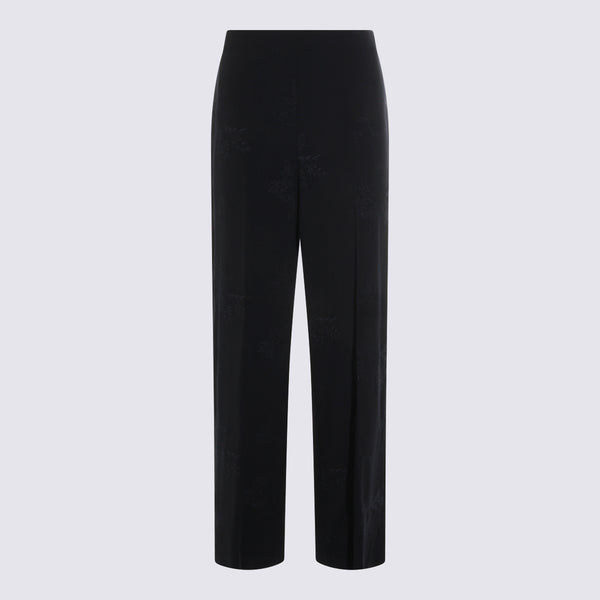 Twin-Set 63% Polyester trousers in blue