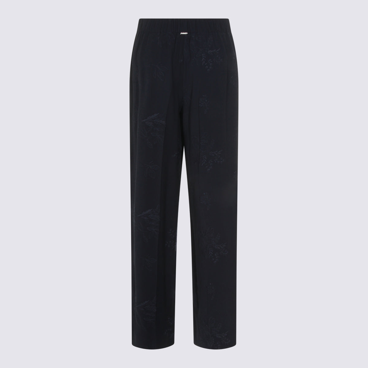 Twin-Set Trousers Blue Night Pl Vi Ea