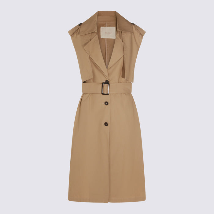 Twin-set Jackets Natural Beige Pl Vi Ea