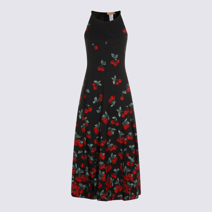 Twin-set Dresses Cherries Black/red