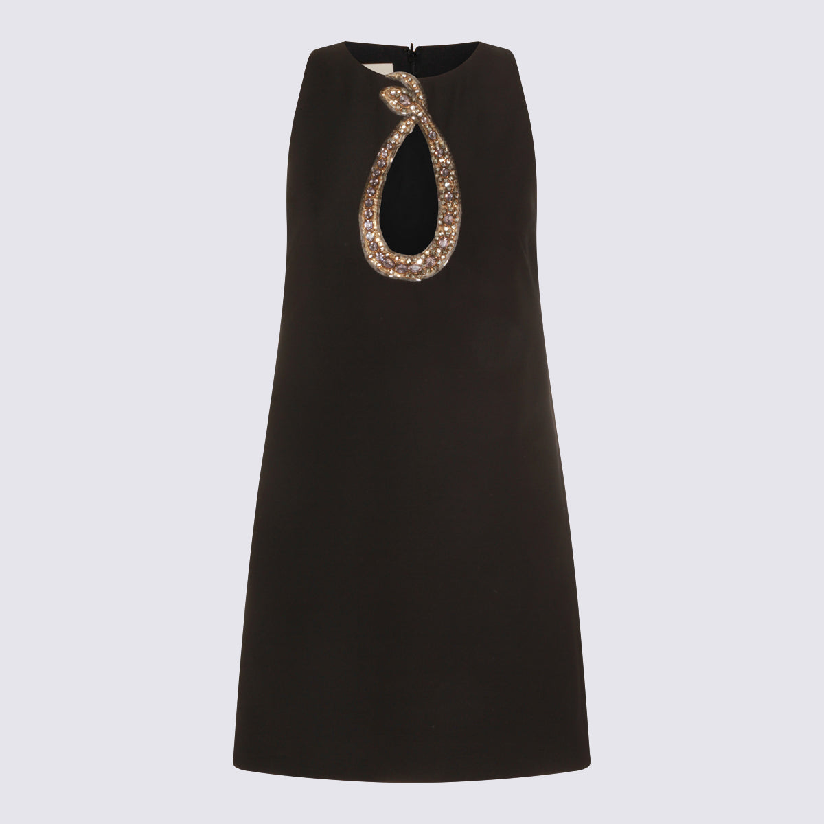 Valentino Dresses Nero/gold/silver _wv Se