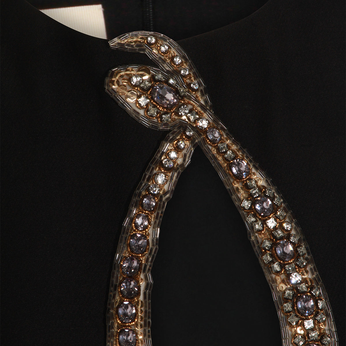Valentino Dresses Nero/gold/silver _wv Se