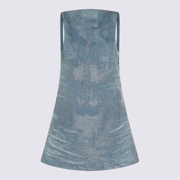 Diesel 95% Cotton dress in blue
