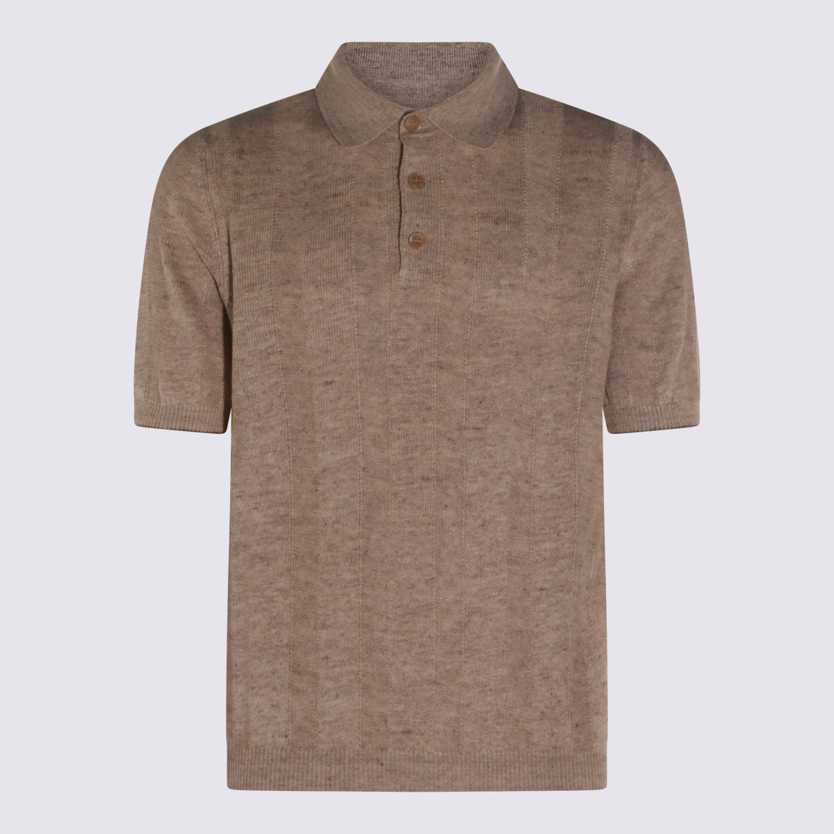 Brunello Cucinelli T-shirts and Polos Beige Melange _li Co