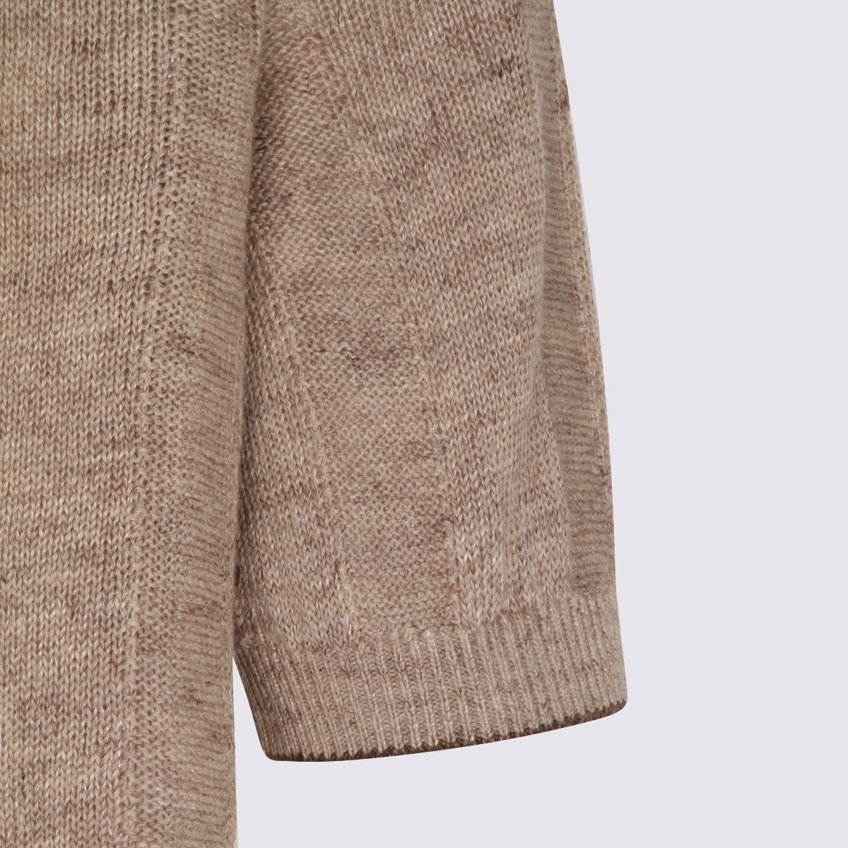 Brunello Cucinelli T-shirts and Polos Beige Melange _li Co