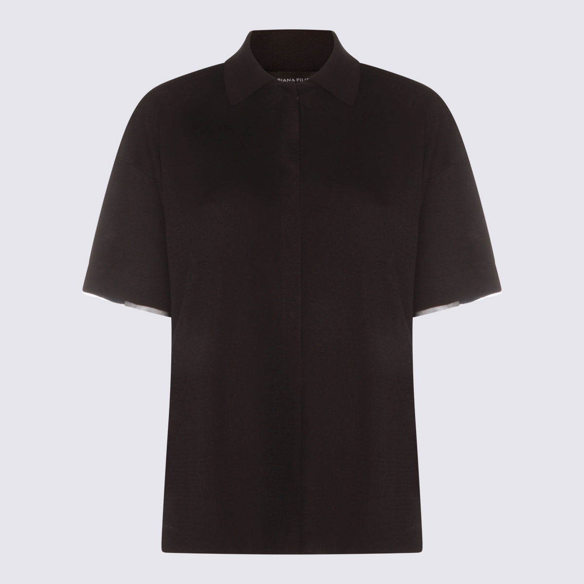 Fabiana Filippi T-shirts and Polos Blue Vi Pl
