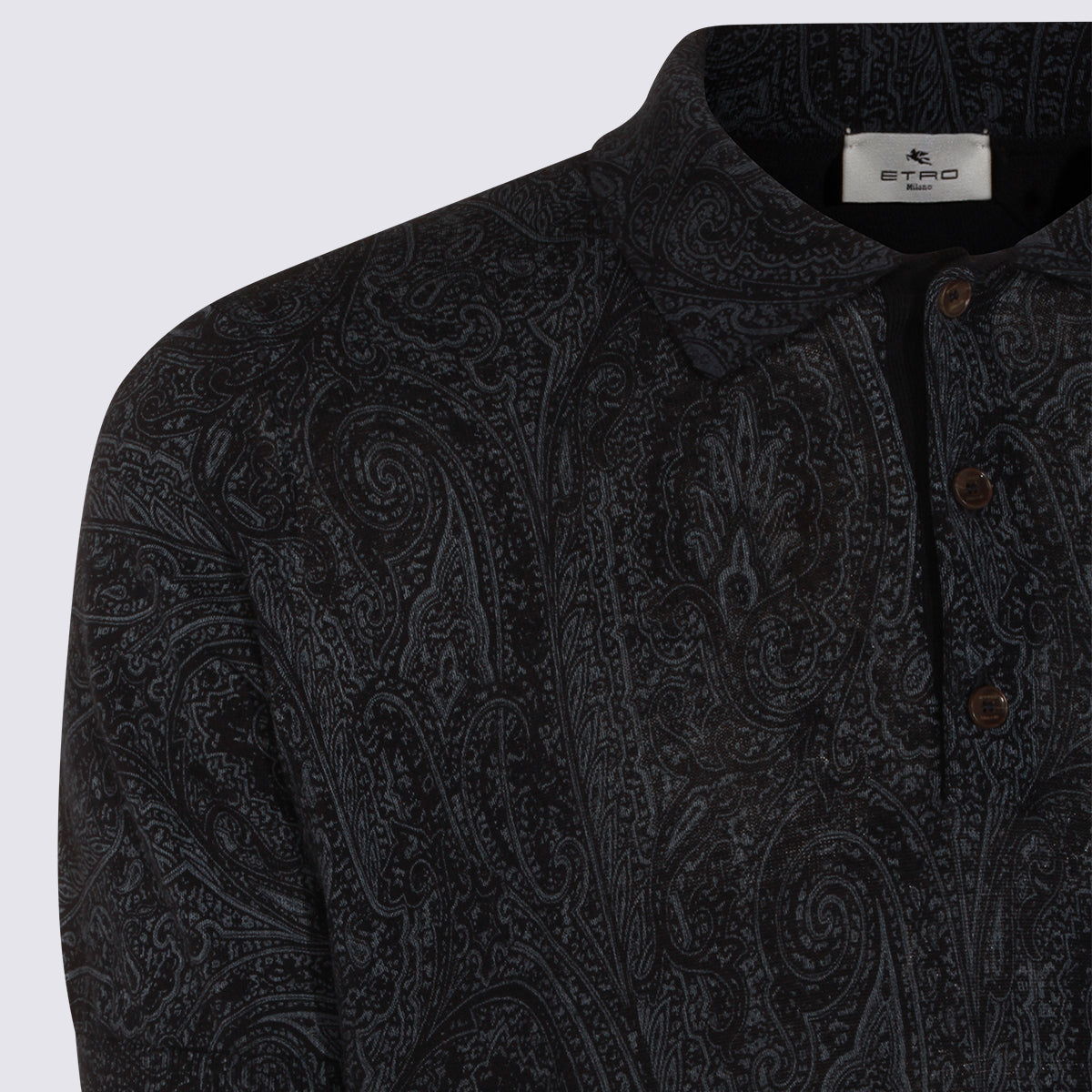 Etro T-Shirts And Polos Blue _co Se