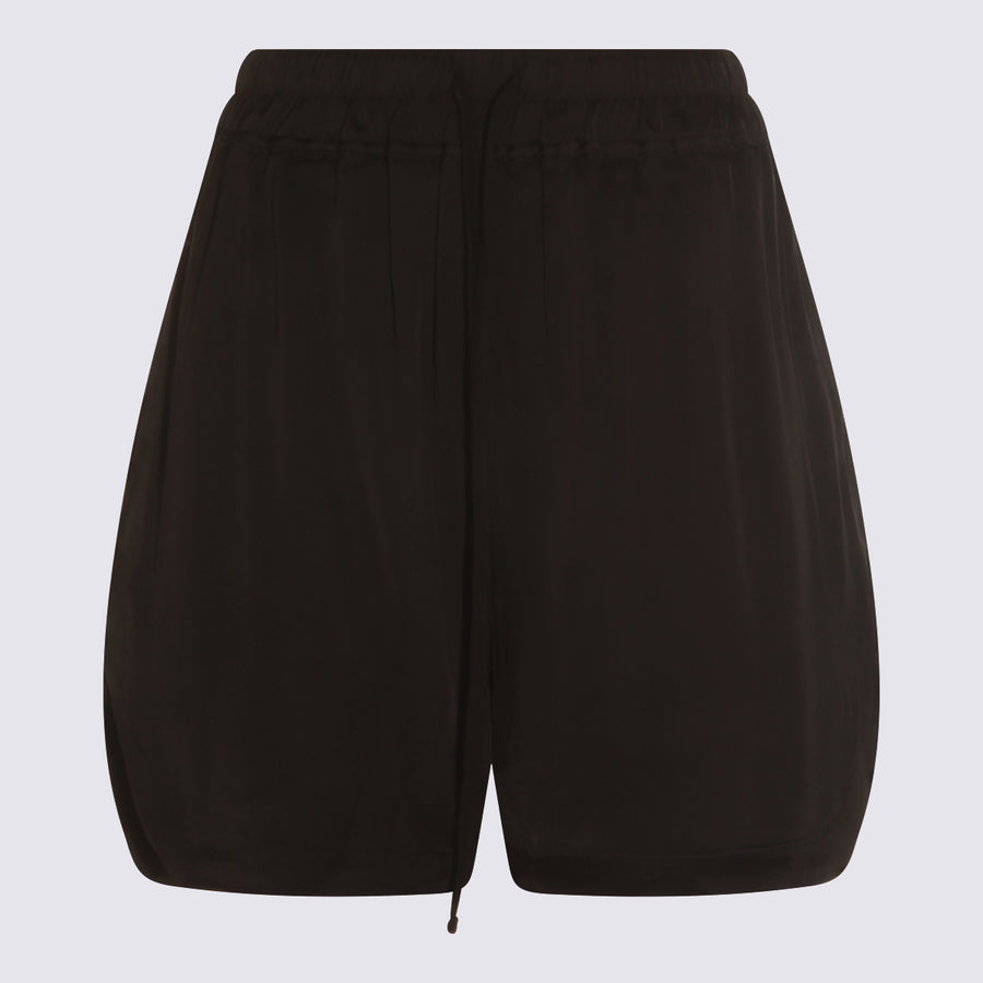 Thom Krom 100% Viscose shorts in black