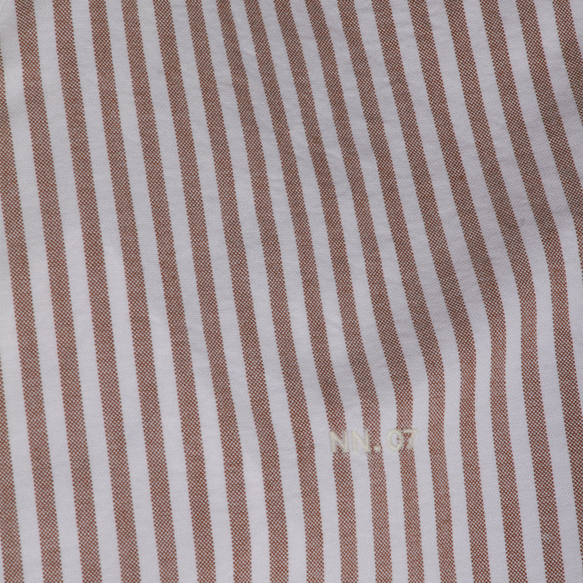NN.07 Shirts Terracotta Stripe _co