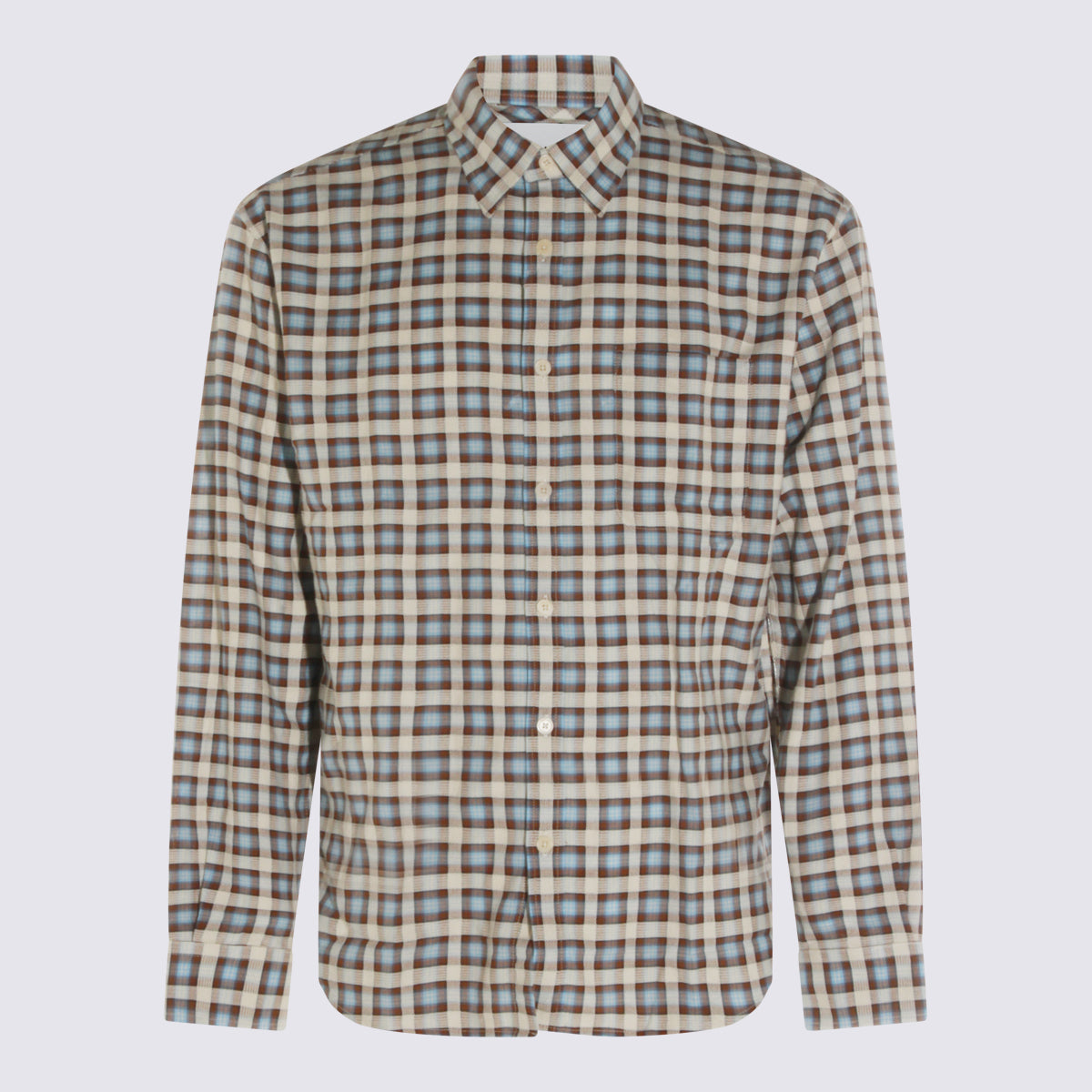 NN.07 Shirts Blue Check _co