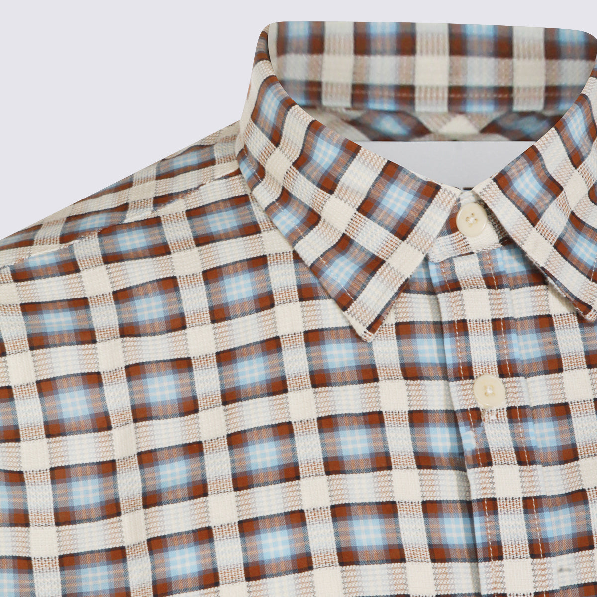NN.07 Shirts Blue Check _co