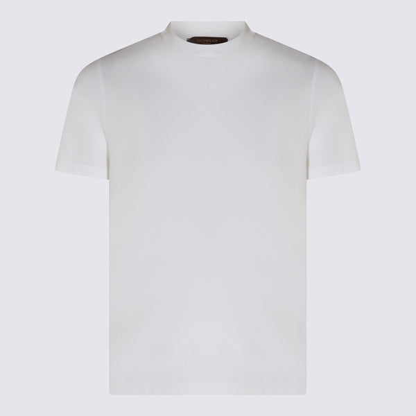 Zanone 100% Cotton t-shirt in white