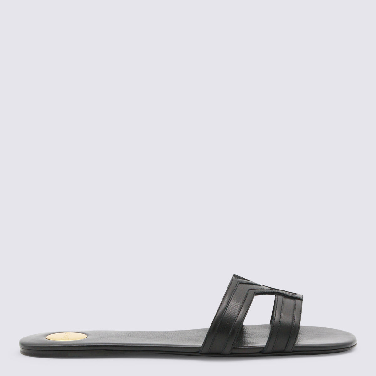 Saint Laurent Flat shoes Black _cover Le Sole
