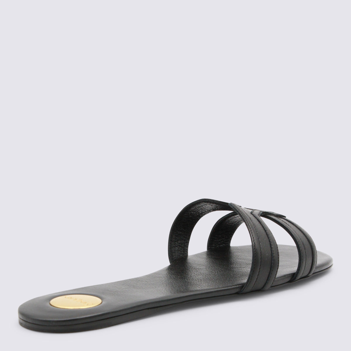 Saint Laurent Flat shoes Black _cover Le Sole