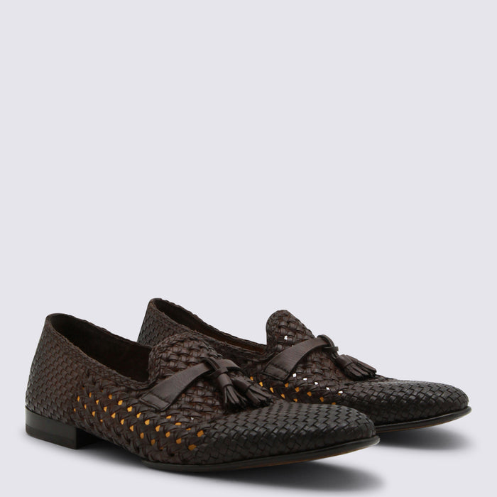 Doucals Flat shoes Tobacco _cover Le Sole