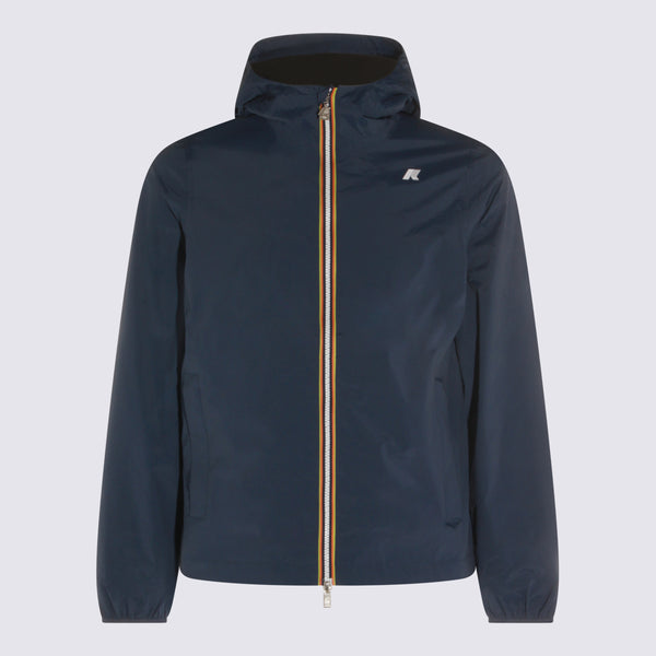 K-Way 95% Nylon jacket in navy