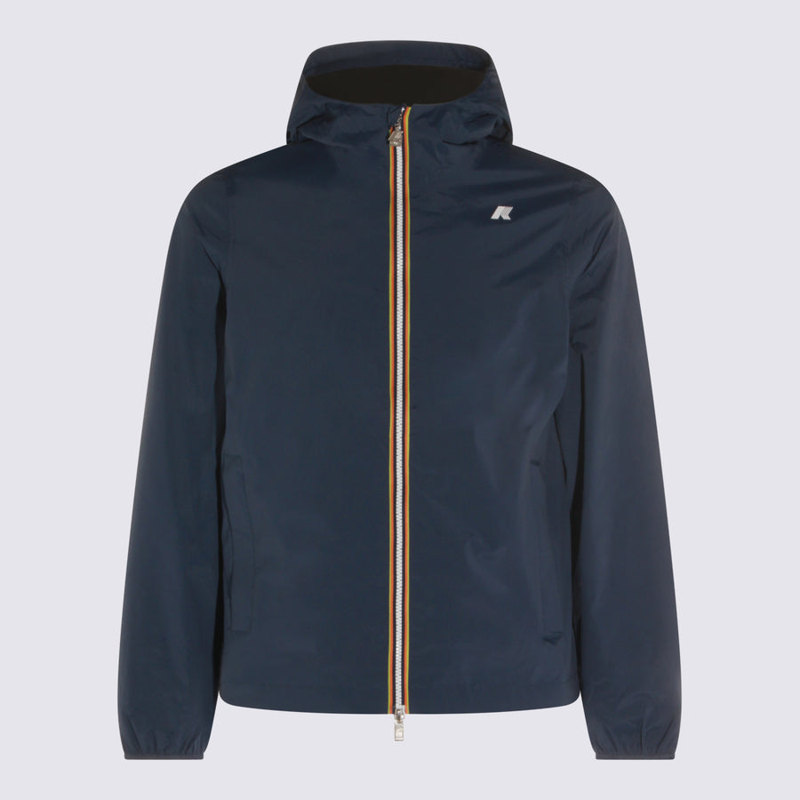K-Way 95% Nylon jacket in navy
