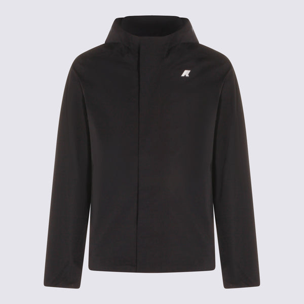 K-Way 76% nylon jacket in black