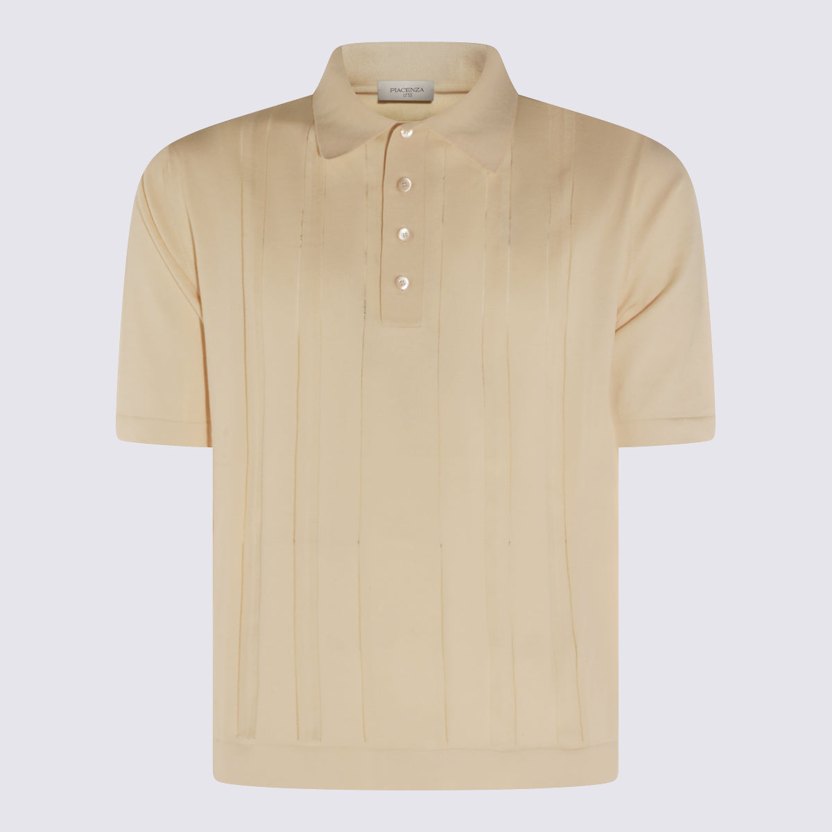 PIACENZA CASHMERE T-shirts and Polos Cream _100 % Co