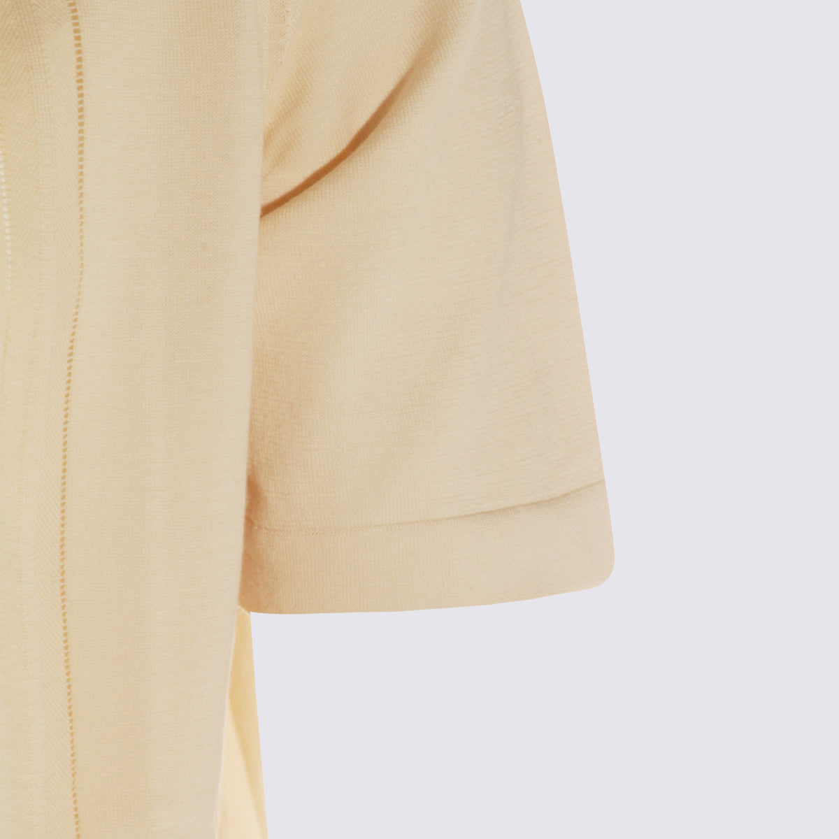 PIACENZA CASHMERE T-shirts and Polos Cream _100 % Co