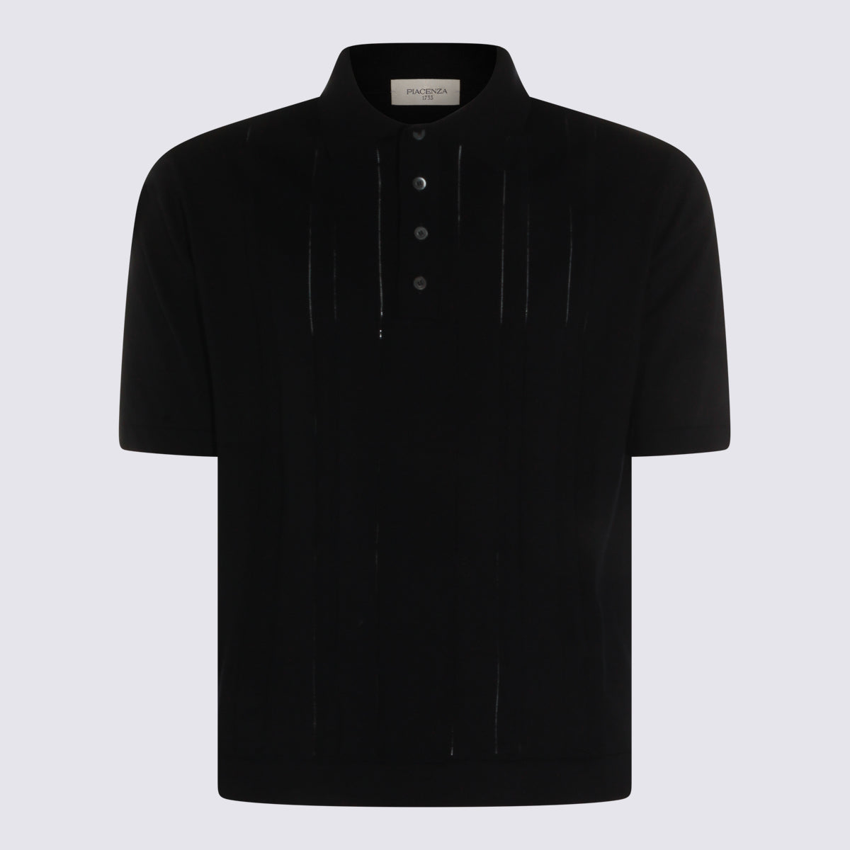 PIACENZA CASHMERE T-shirts and Polos Blue _100 % Co