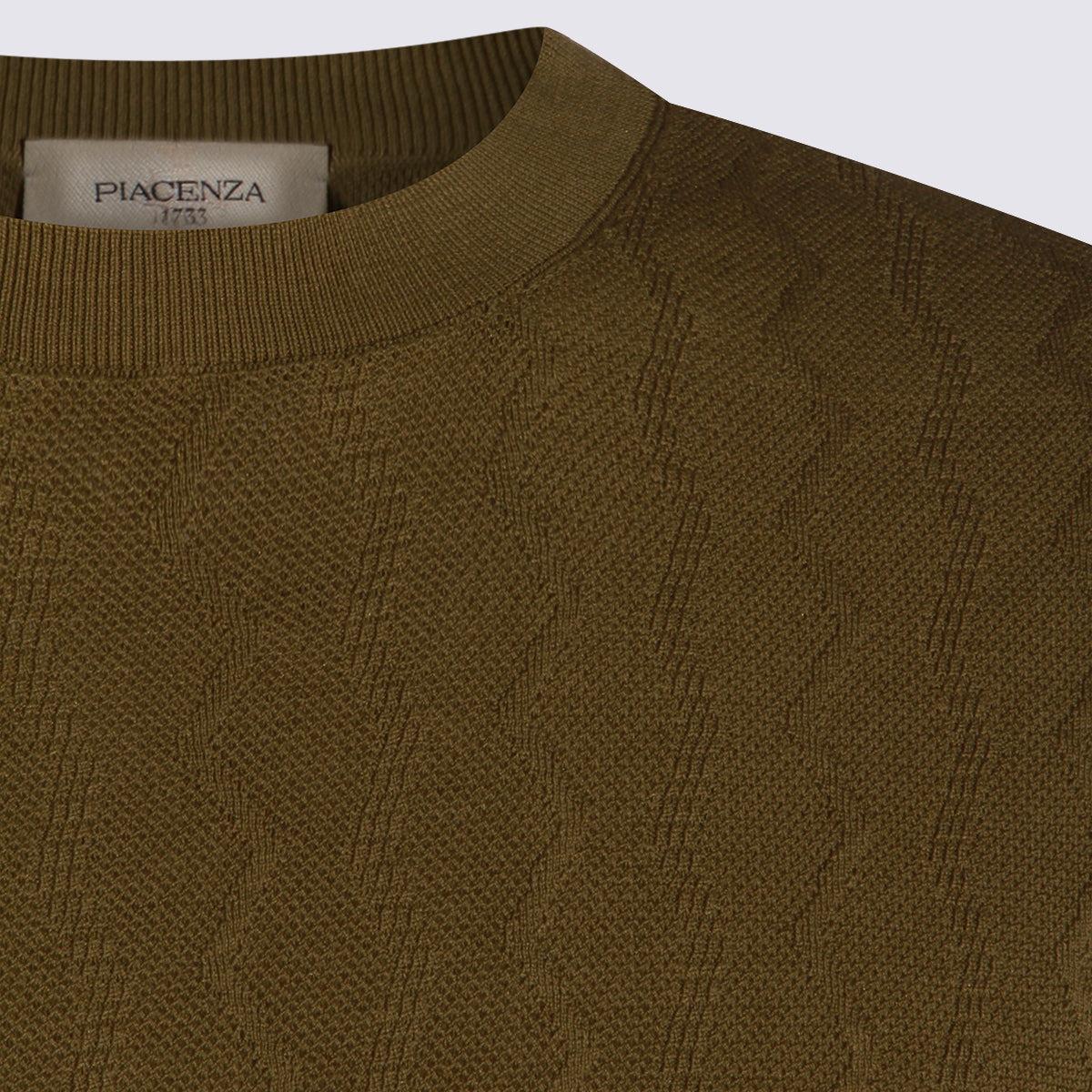 PIACENZA CASHMERE T-shirts and Polos Green Se Co