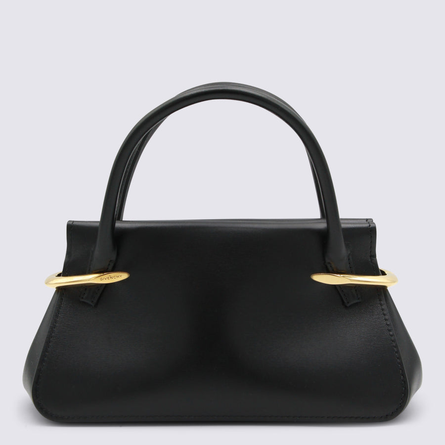 Givenchy Leather top handle bag in black