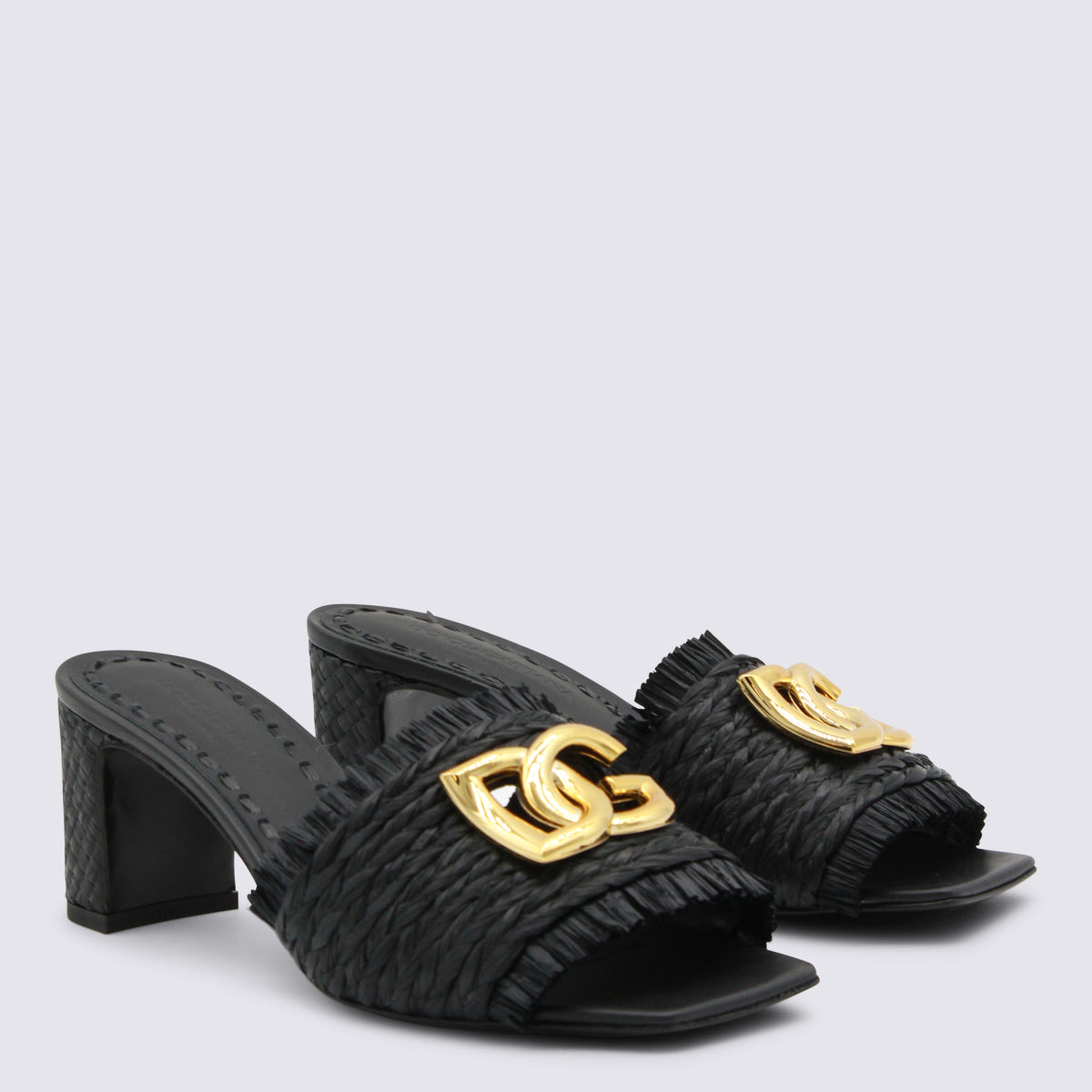Dolce & Gabbana Sandals Black _cover Tex/le Sole Le