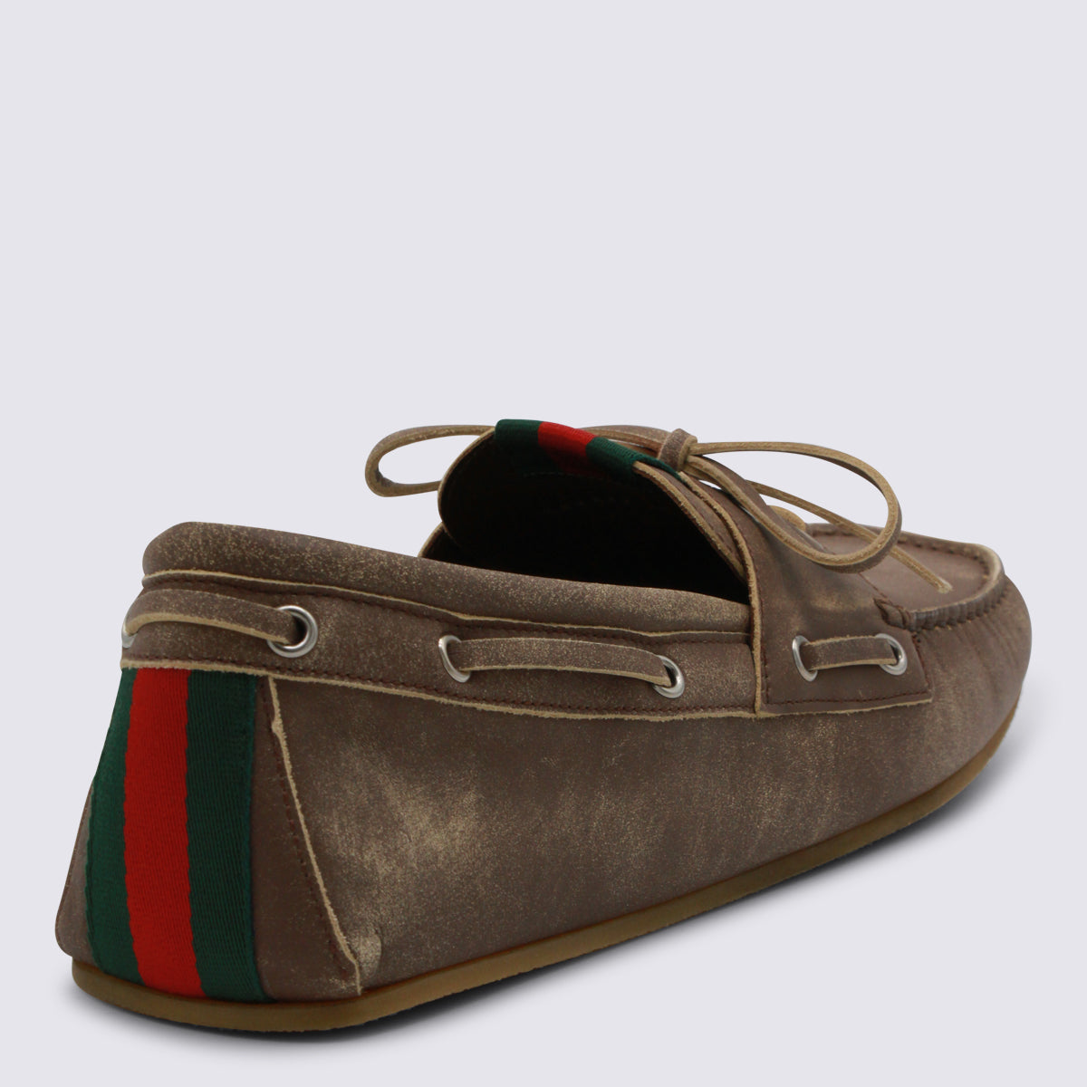 Gucci Flat shoes Washed Brown _le