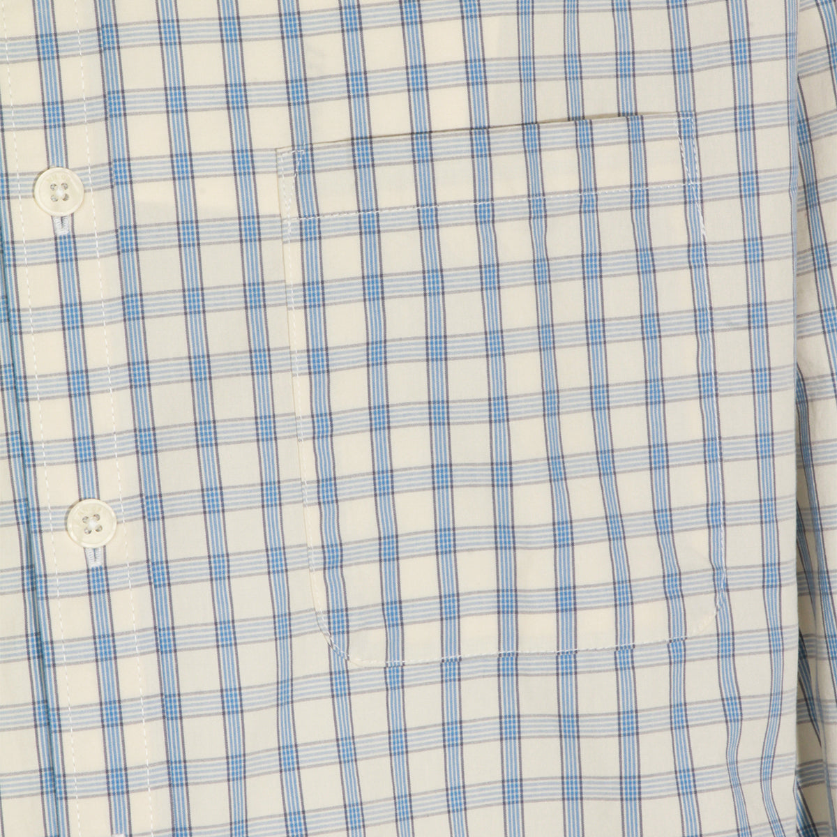 NN.07 Shirts Ecru Check _co