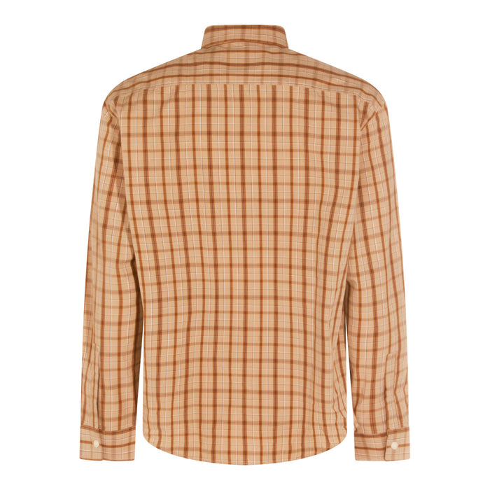 NN.07 Shirts Khaki Check _co