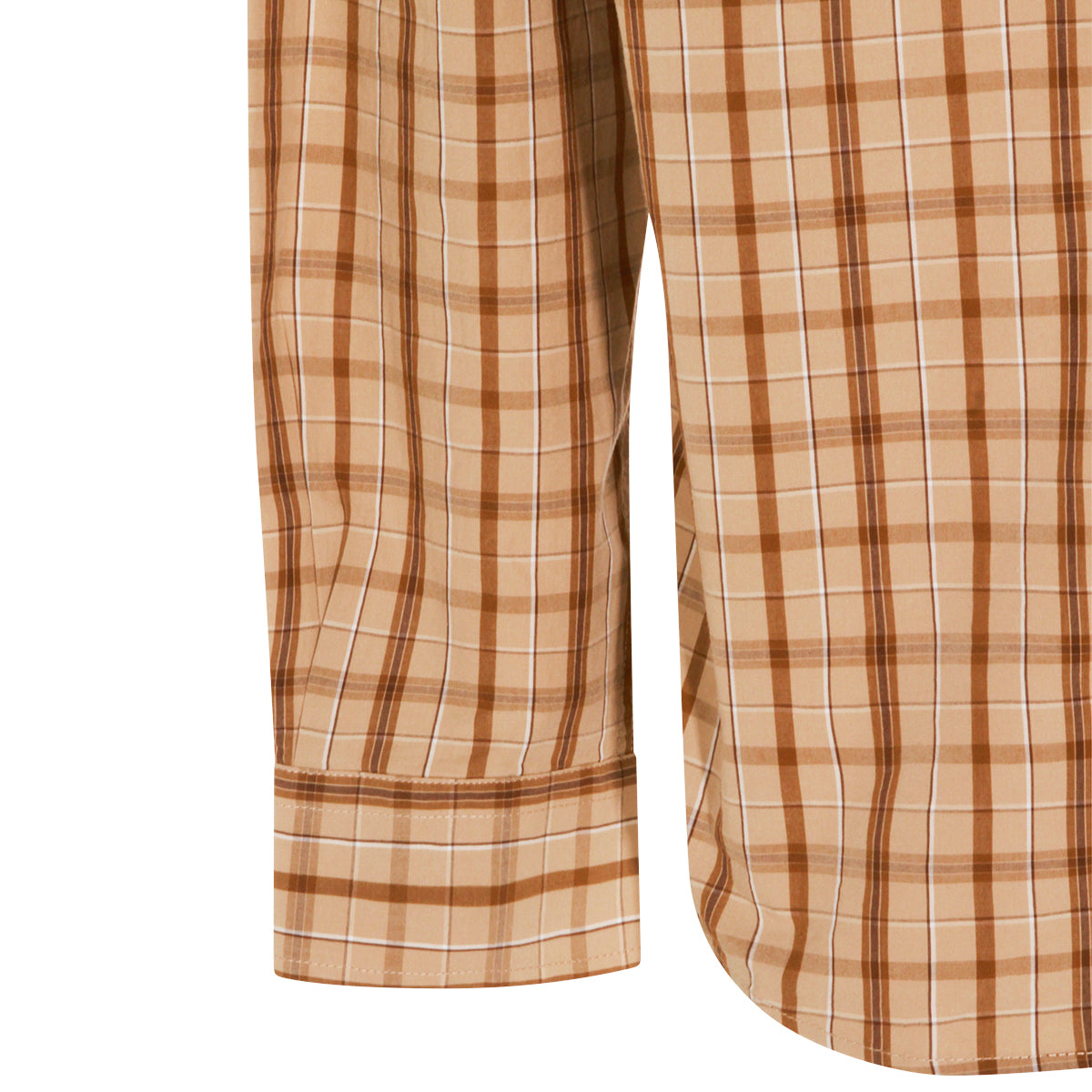 NN.07 Shirts Khaki Check _co
