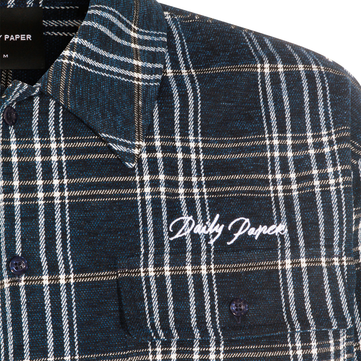 Daily Paper Uomo Shirts Briliant Blue _co Pl