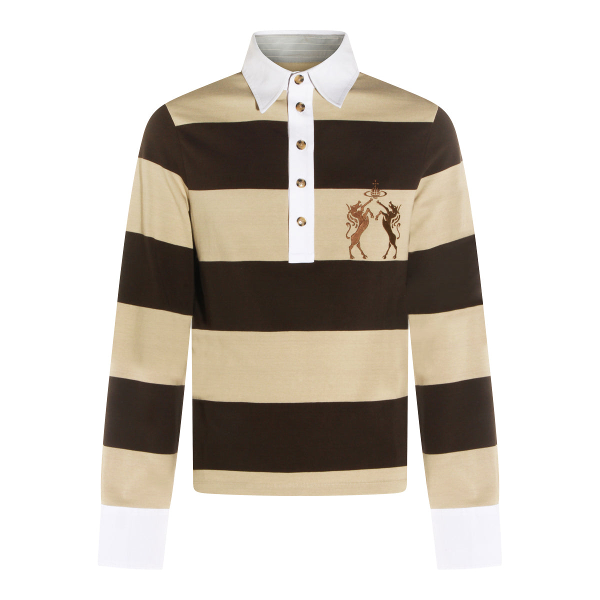 Vivienne Westwood T-shirts and Polos Stone-brown _100 % Co