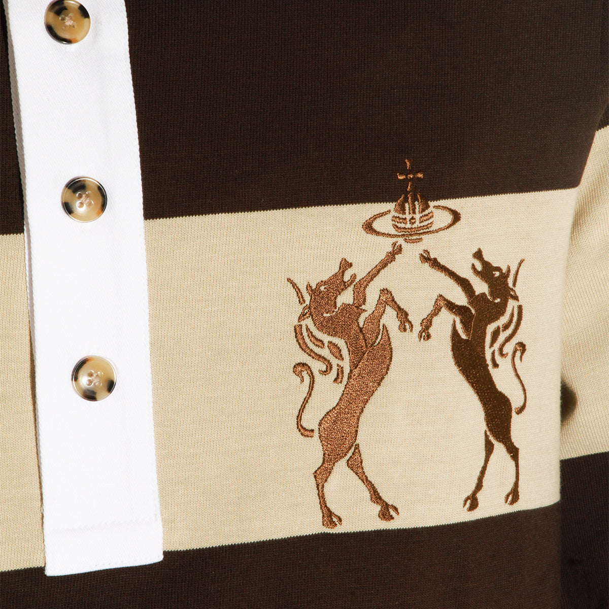 Vivienne Westwood T-shirts and Polos Stone-brown _100 % Co