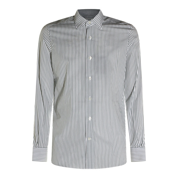Mazzarelli 100% Cotton shirt in white